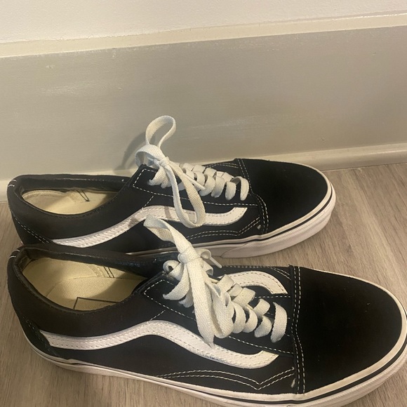 Black and White Vans - Picture 1 of 5